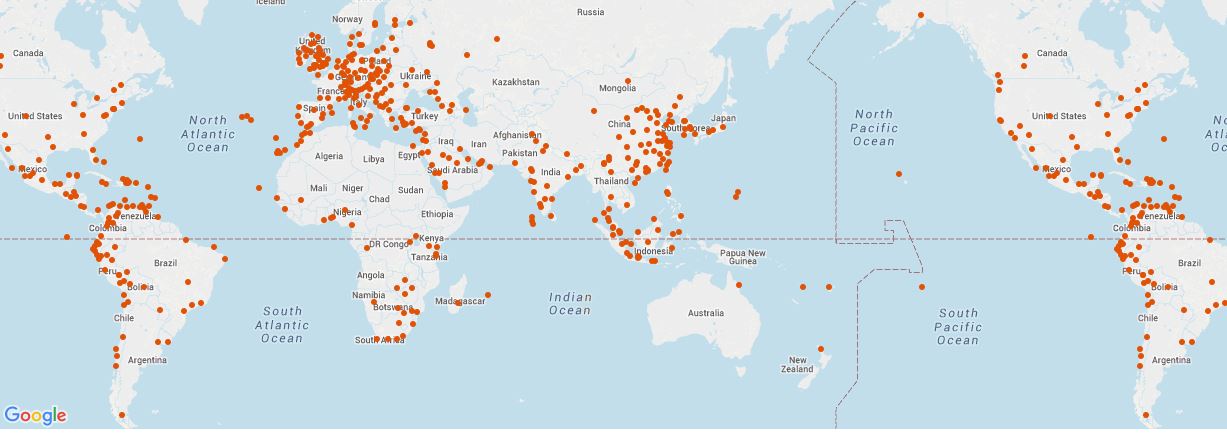 World map image