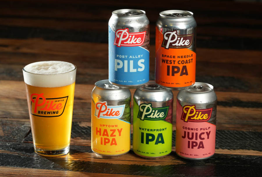 A collection of pilsner beers, perfectly poured and ready to be enjoyed
