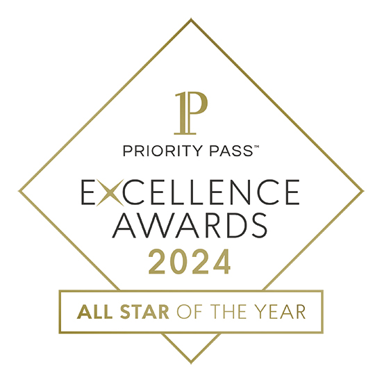 Priority Pass Excellence Awards - All star of the year budge
