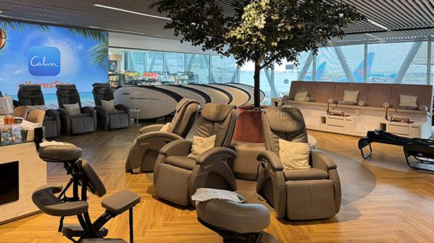 Amsterdam Schiphol AMS Sala de embarque 2