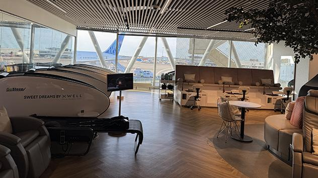 Amsterdam Schiphol AMS Sala de embarque 2