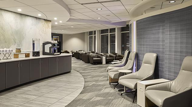 Aeroporto Internacional de Atlanta, Geórgia ATL Saguão F